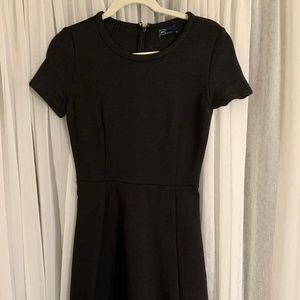 GAP Black Fit & Flare Dress, Size 0